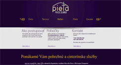 Desktop Screenshot of pieta-pb.sk